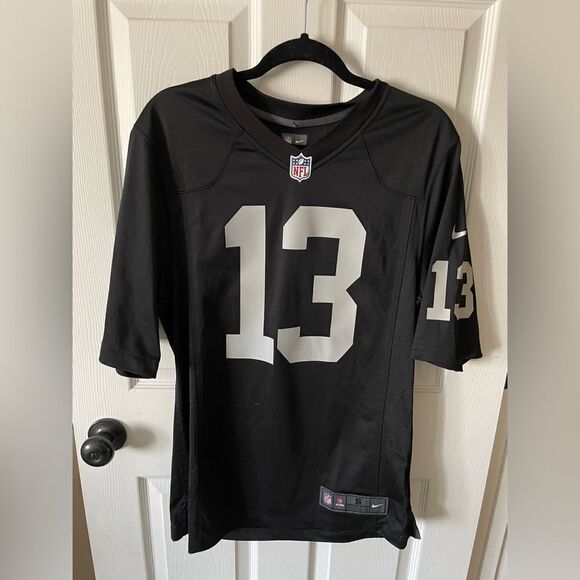 🆕 NIKE NFL Mens Raiders Hunter Renfrow Dri Fit Football Jersey ~Size S - Picture 2 of 5